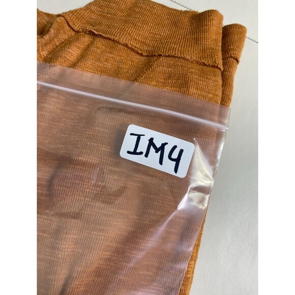 Free People Don't Forget Me Sweater Top Women sz Medium Mocha Brown We The Free - Picture 10 of 14